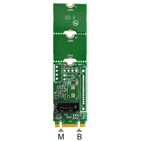 SSDM2 V1.3 (M.2 SSD to SATA Adapter)